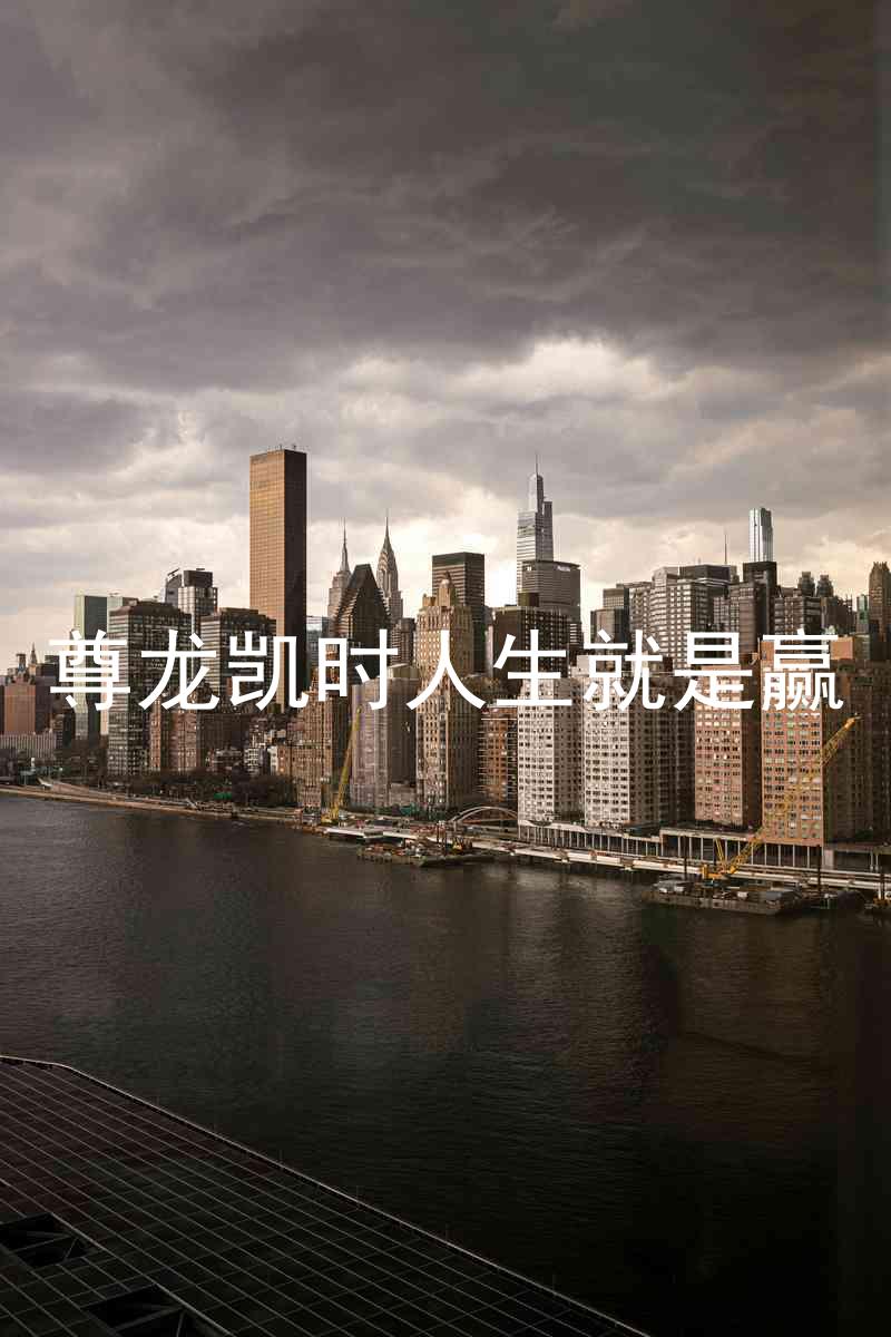 尊龙凯时人生就是赢